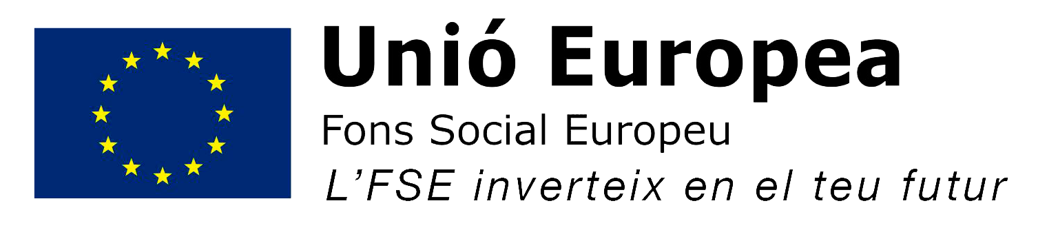 Fons Social Europeu. L'FSE inverteix en el teu futur