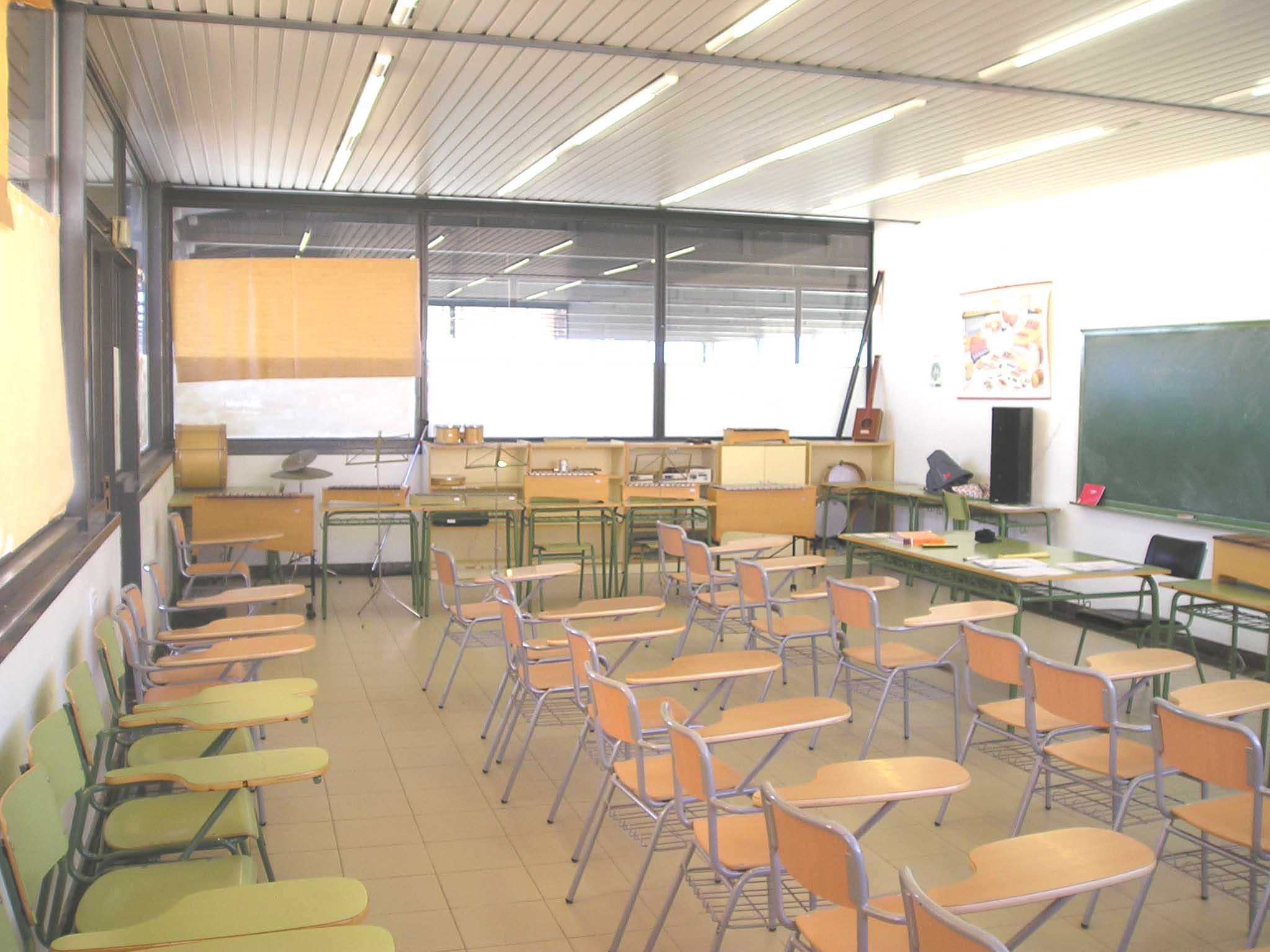 Foto de l'aula de música 1
