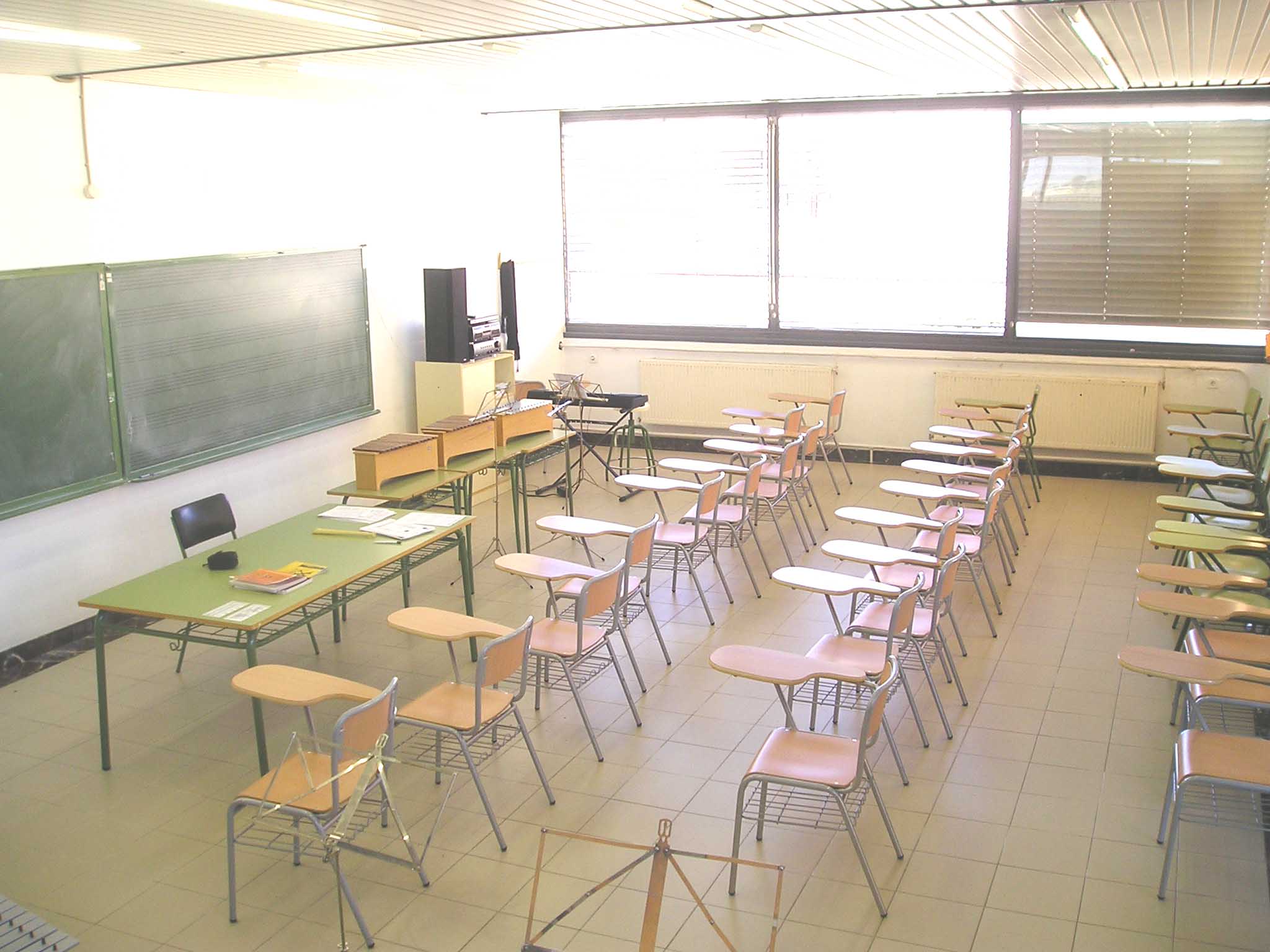 Foto de l'aula de música 3