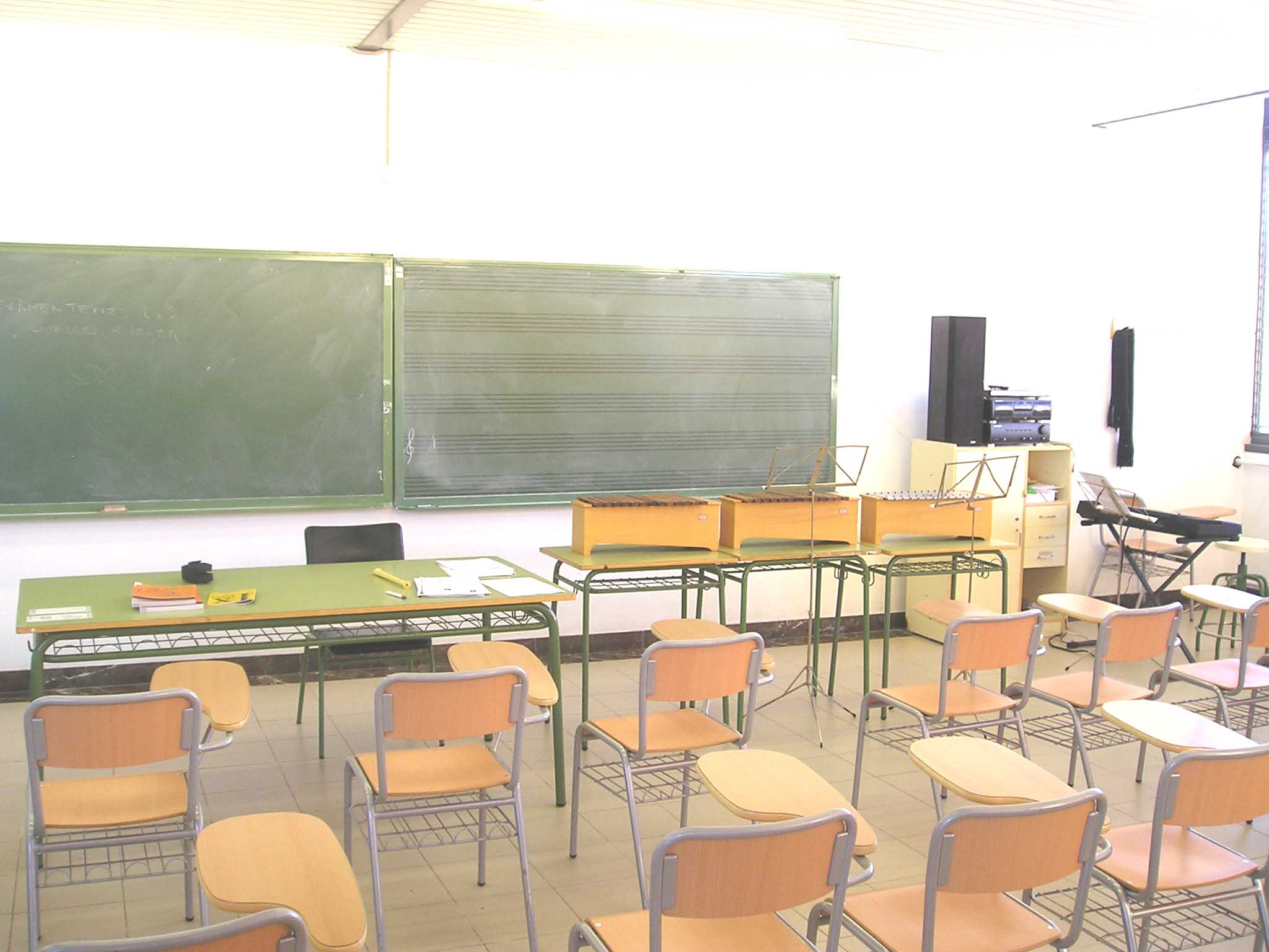 Foto de l'aula de música 4